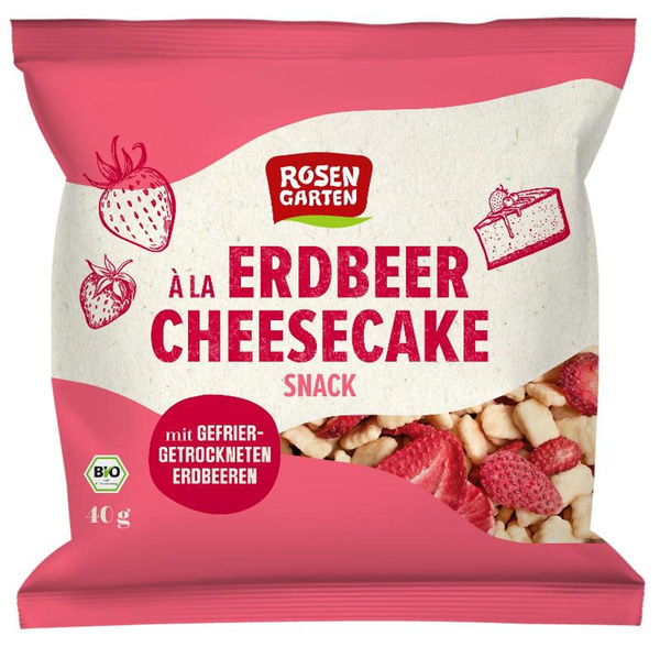 Produktfoto zu Erdbeer Cheesecake Snack---