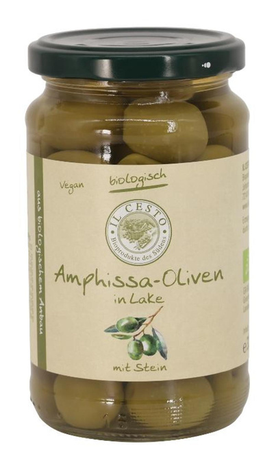 Produktfoto zu Grüne Oliven Lake, m. Stein