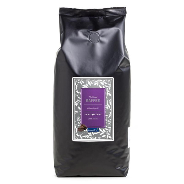 Produktfoto zu b*Hochlandkaffee ganze Bohne