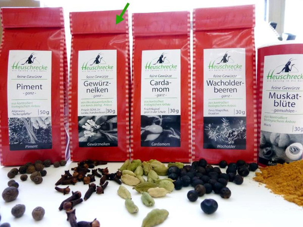 Produktfoto zu Nelken ganz 30 g