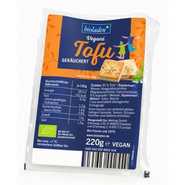Produktfoto zu b*Tofu geräuchert