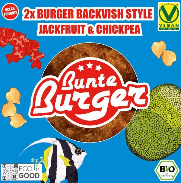 Produktfoto zu Jackfruit Backvish Burger