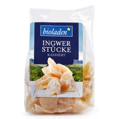 Produktfoto zu b*Ingwerstücke kandiert