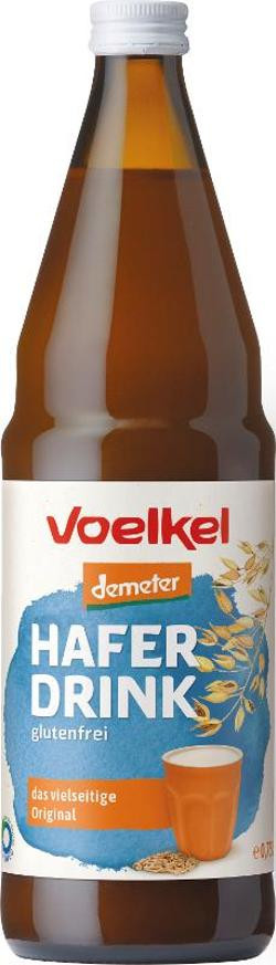 Produktfoto zu Haferdrink Flasche, Völkel, Deutschland, Pfand bitte zurück geben