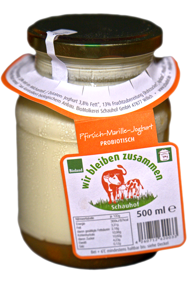Produktfoto zu Fruchtjoghurt PfirsichSchauhof