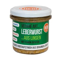 Produktfoto zu Vegane Art Leberwurst aus Linsen