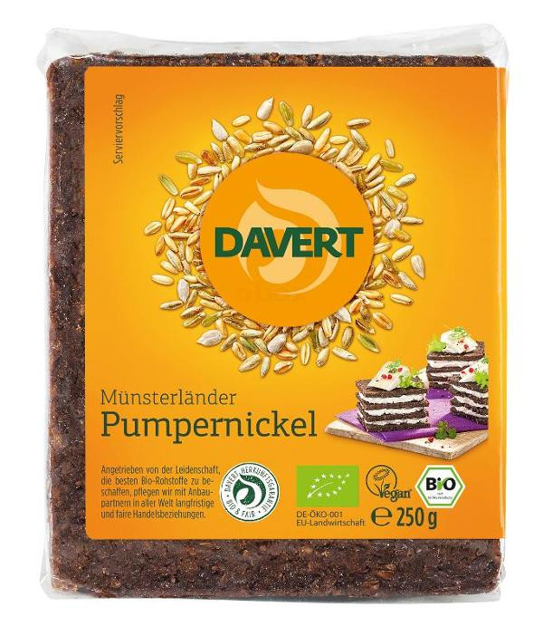 Produktfoto zu Pumpernickel 250 g