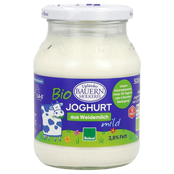 Produktfoto zu Joghurt natur 3,7% cremig gerührt