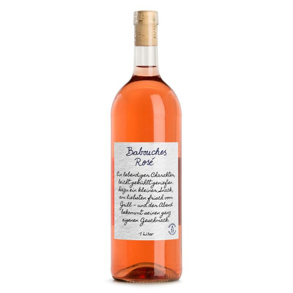 Produktfoto zu b*Babouches rosé, bioladen, Pfandflasche bitte zurück