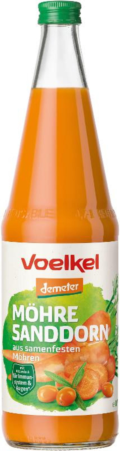 Produktfoto zu Möhre-Sanddornsaft 0,7 l