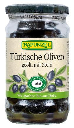 Produktfoto zu Oliven schwarz, mit Stein, Projekt