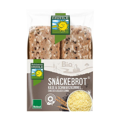 Produktfoto zu Snäckebrot Schwarzkümmel Käse