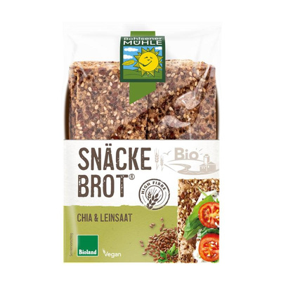 Produktfoto zu Snäckebrot Chia Leinsaat