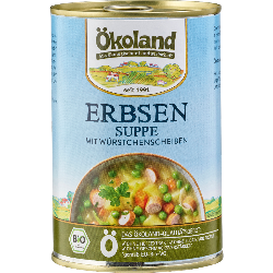 Produktfoto zu Suppe Erbsen 400 g