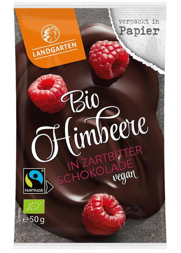 Produktfoto zu Himbeere in Zartbitter Schokol