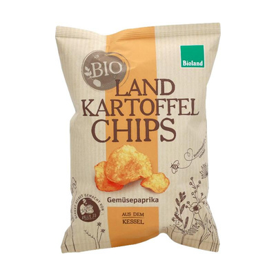 Produktfoto zu Kartoffelchips Gemüsepaprika