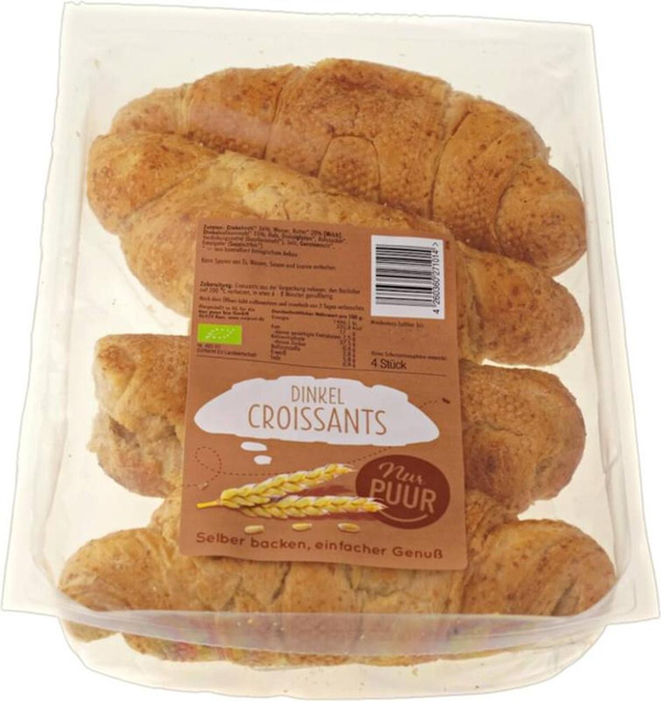 Produktfoto zu Dinkel Croissant