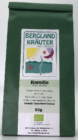 Produktfoto zu Kamille-Kräutertee 50 g