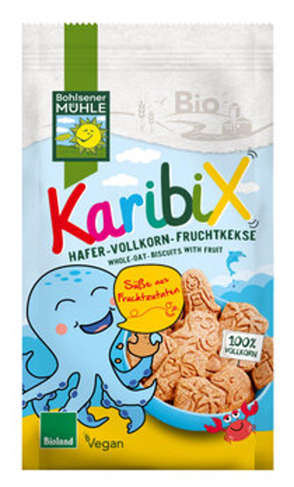 Produktfoto zu KaribiX Hafer Fruchtkeks