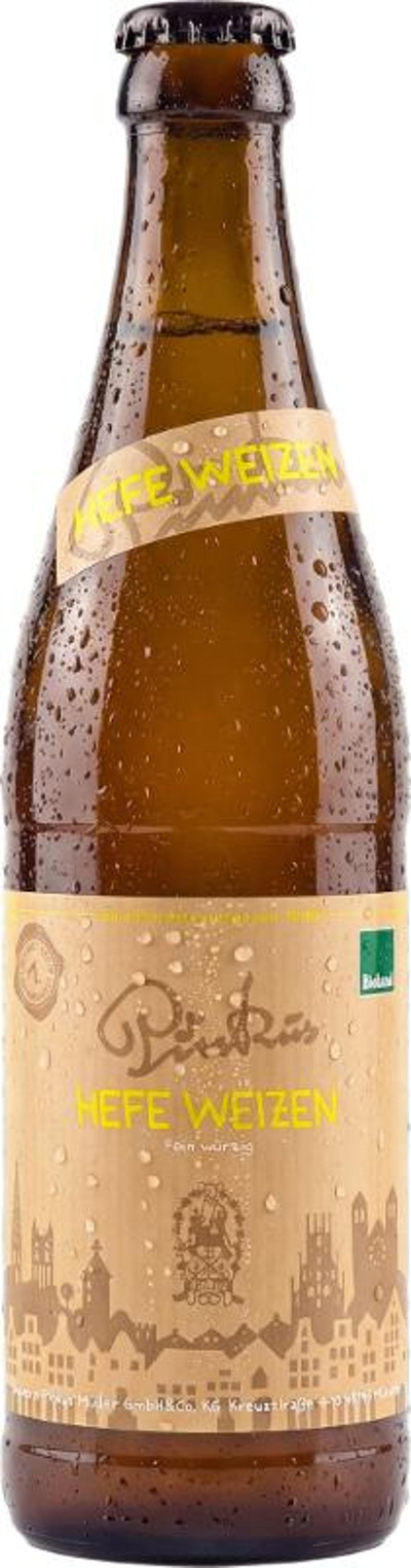 Produktfoto zu Pinkus Weizen 0,5l