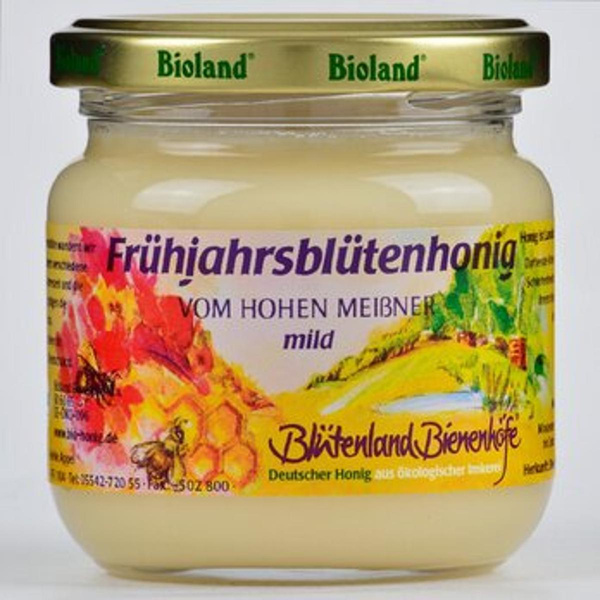 Produktfoto zu Frühjahrsblütenhonig 250 g