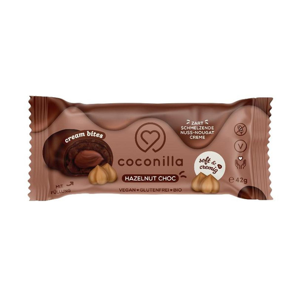 Produktfoto zu Cream Bites Hazelnut Choc---