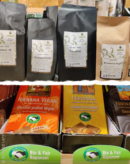 Kaffee, Schokolade, Siegel