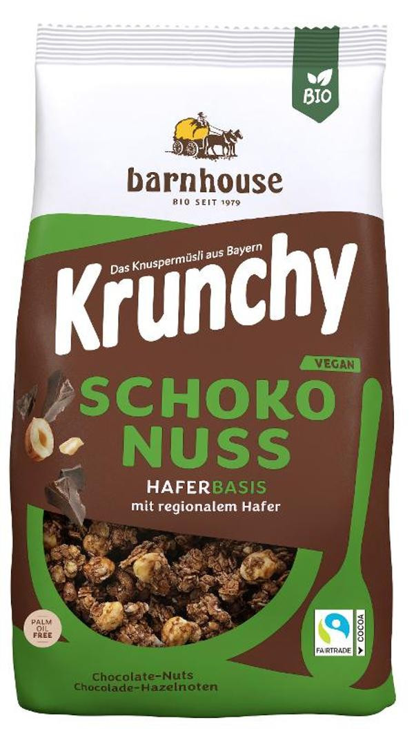 Produktfoto zu Krunchy Schoko Nuss Haferbasis