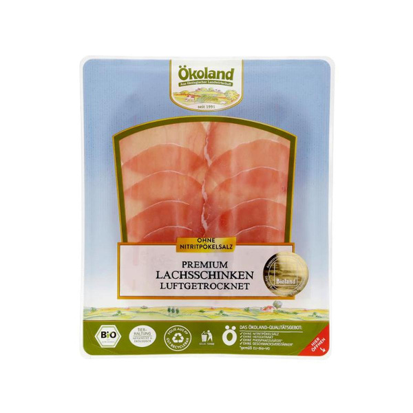 Produktfoto zu Lachsschinken 80 gr SB