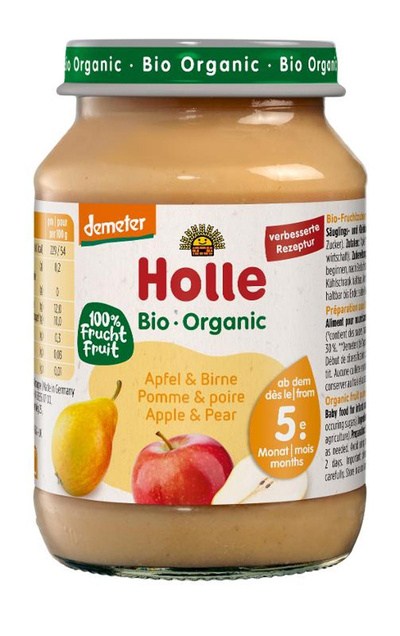 Produktfoto zu Apfel Birne Gläschen