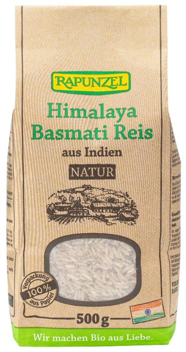 Produktfoto zu Reis Basmati natur 500 g
