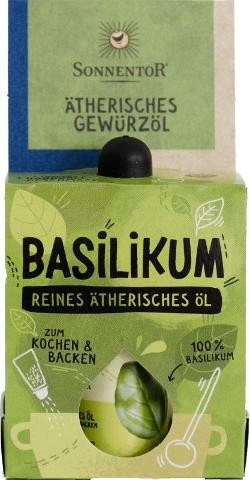 Produktfoto zu ätherisches Gewürzöl Basilikum