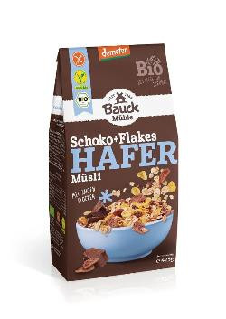 Produktfoto zu Hafer Müsli Schoko Flakes gf