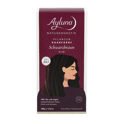 Produktfoto zu Haarfarbe Schwarzbraun