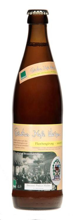 Produktfoto zu Pinkus Weizen 0,5l