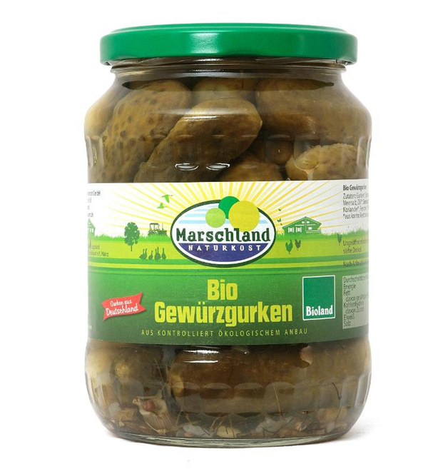 Produktfoto zu Gewürzgurken 670 ml