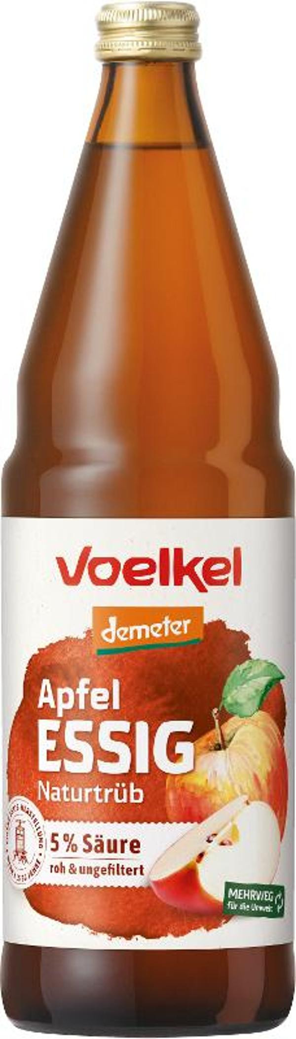 Produktfoto zu Apfelessig Voelkel 0,75l