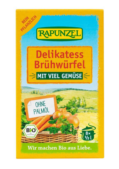 Produktfoto zu Gemüse-Brühwürfel Delikatess mit viel Gemüse
