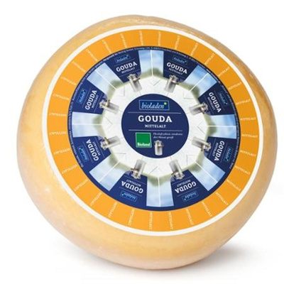 Produktfoto zu b* Gouda mittelalt, evtl. 3371 als Ersatz (gleiche Käserei)