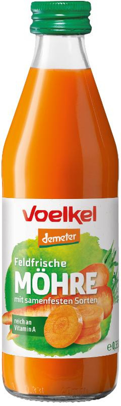 Produktfoto zu Feldfrischer Möhrensaft