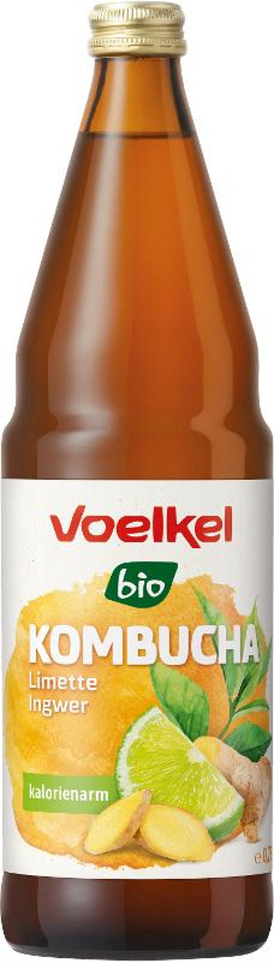 Produktfoto zu Kombucha Limette Ingwer