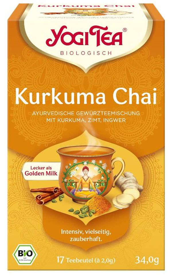 Produktfoto zu Yogi Tee Kurkuma Chai TB---