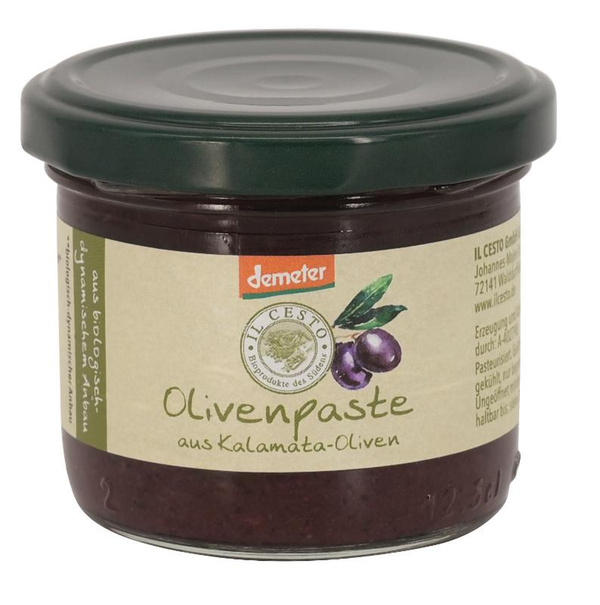 Produktfoto zu Olivenpaste schwarz