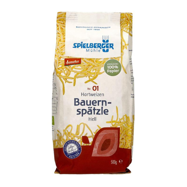 Produktfoto zu Hartweizen Bauernspätzle hell