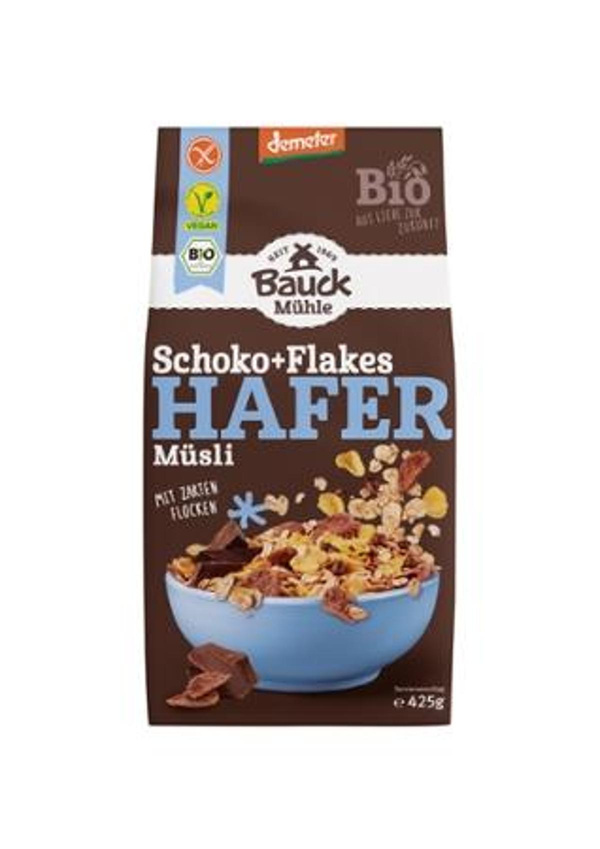 Produktfoto zu Hafer Müsli Schoko Flakes gf