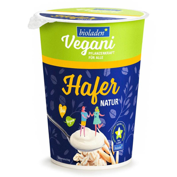 Produktfoto zu b*Hafer Joghurt alternativ Natur VEGANI