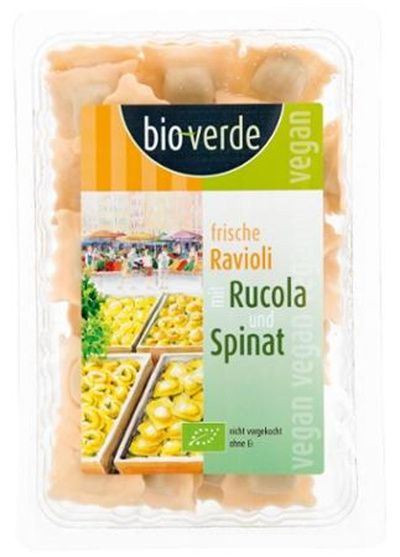 Produktfoto zu Ravioli Rucola-Spinat-Füllung