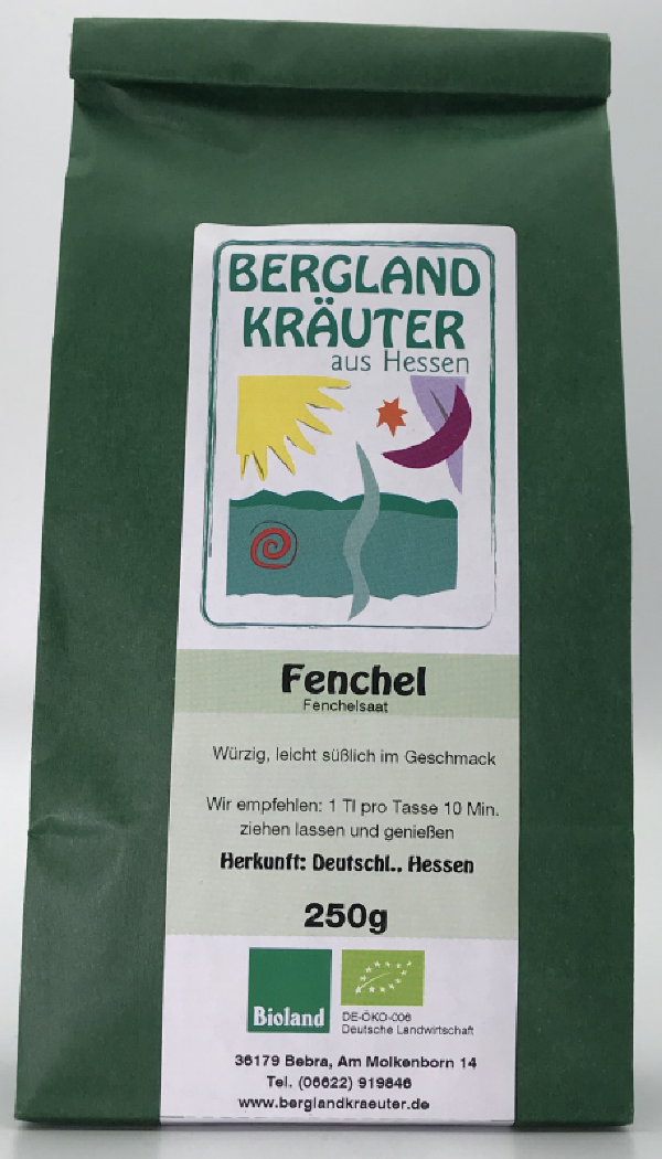 Produktfoto zu Fenchel Kräutertee 250 g