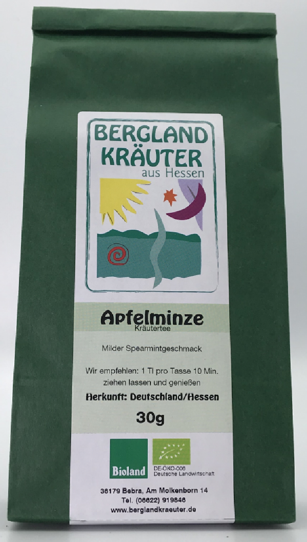 Produktfoto zu Apfelminze Tee