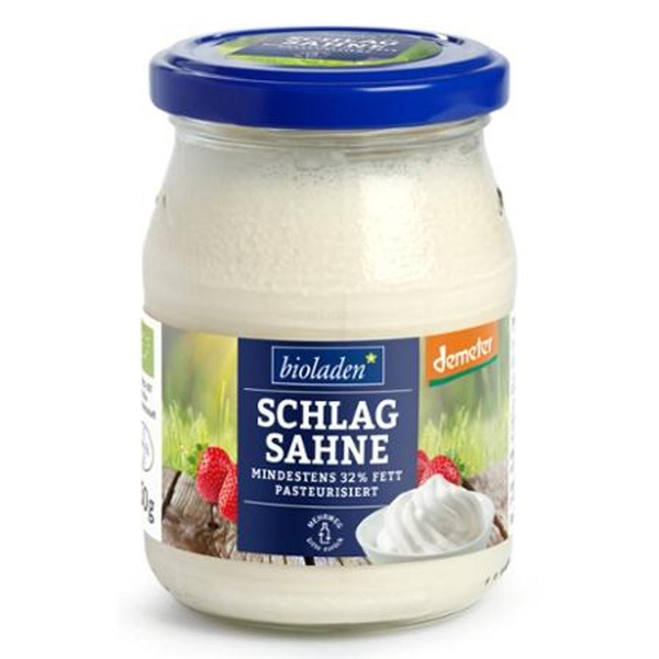 Produktfoto zu b* Schlagsahne Glas 250 g